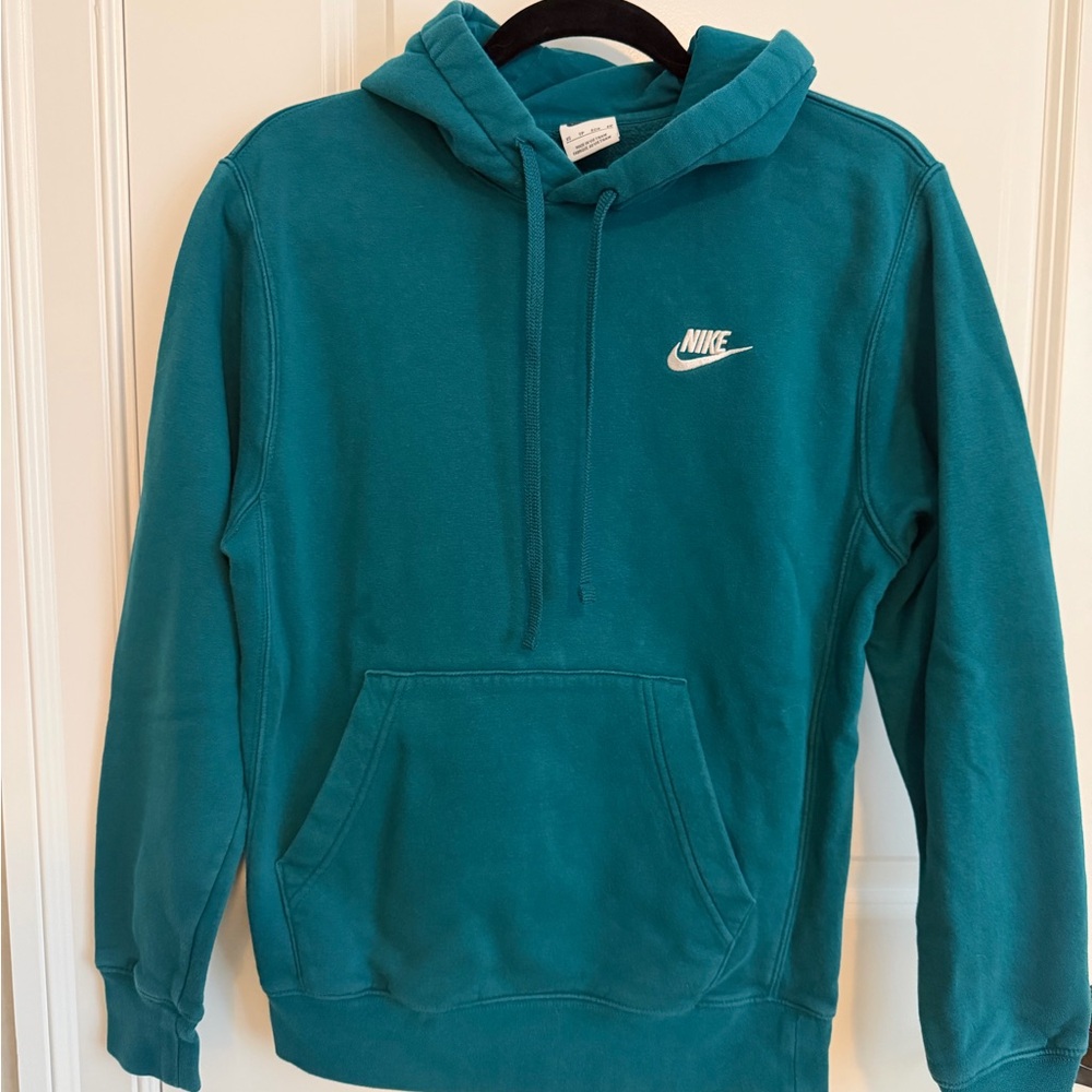 Nike Men's Turquoise Hoodie